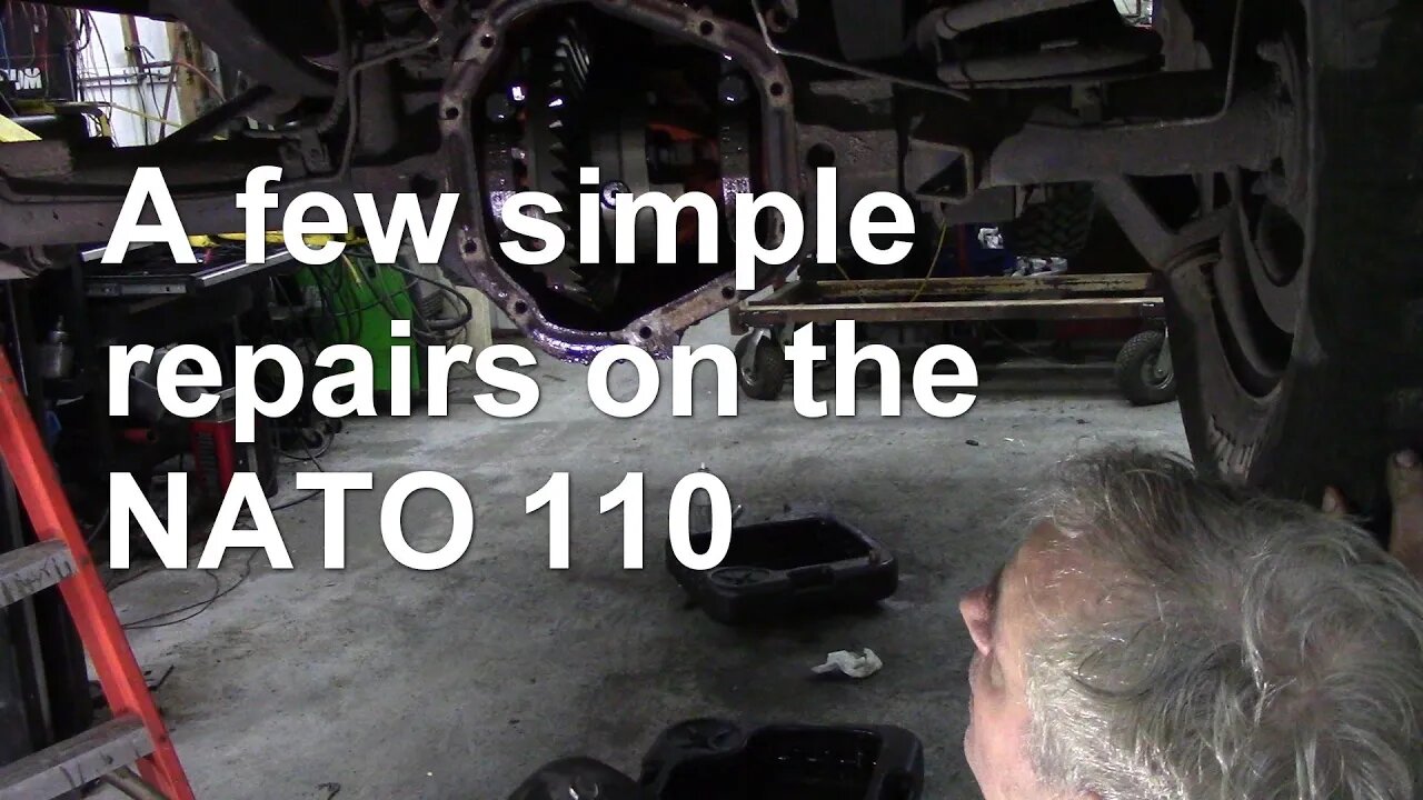 A few 'simple' repairs on the NATO 110