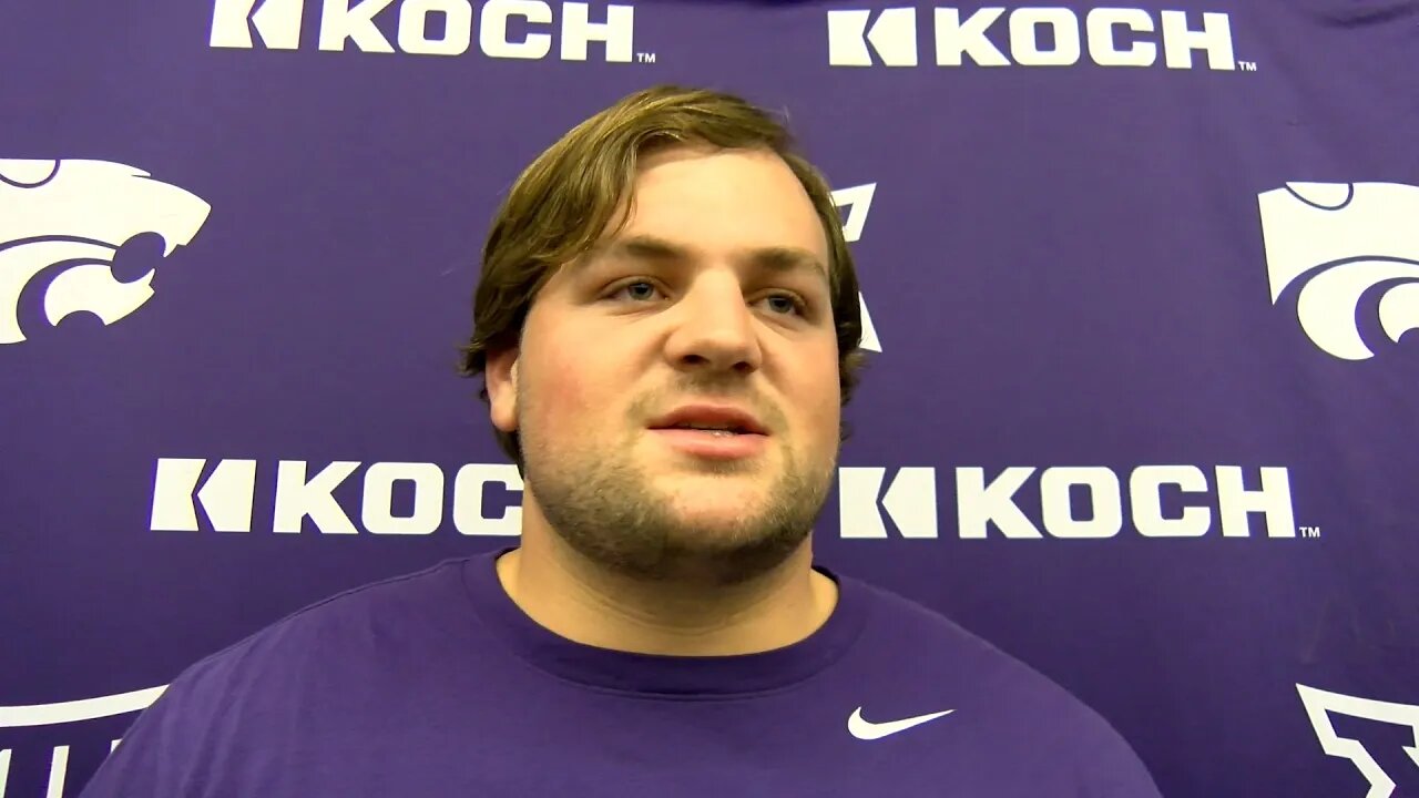 Kansas State Football | Cooper Beebe Interview | September 20, 2022