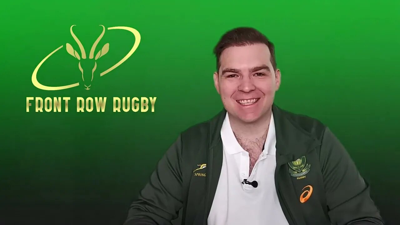 NEW Front Row Rugby Promo for Springboks fans!