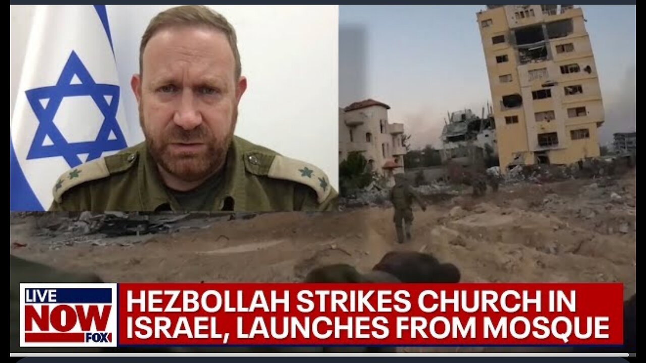 IDF update: hezbollah strikes israel church ,weapons found in gaza child 's room