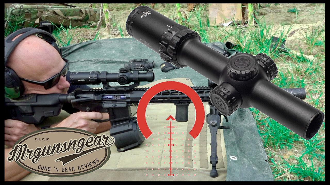 Primary Arms SLx 1-8x FFP Scope With ACSS Griffin MIL Reticle