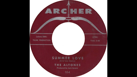 Summer Love - Altones - 1961