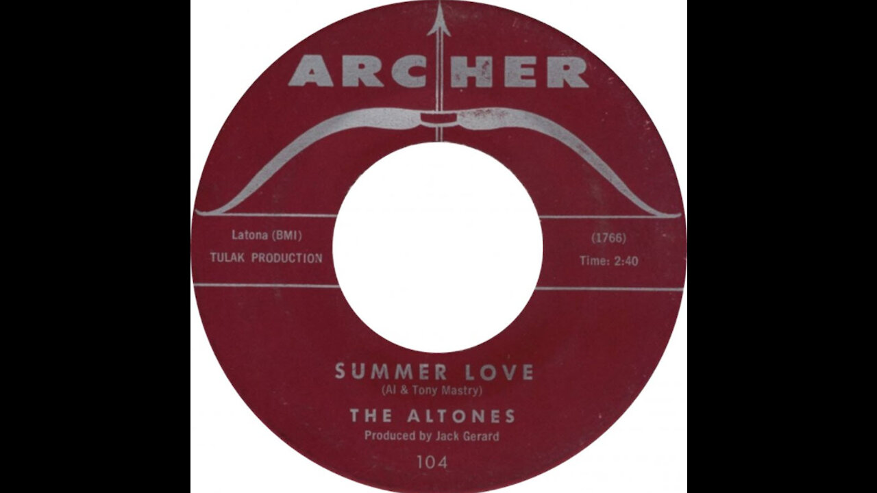 Summer Love - Altones - 1961