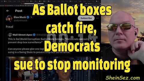 As Ballot boxes catch fire, Democrats sue to stop monitoring-696