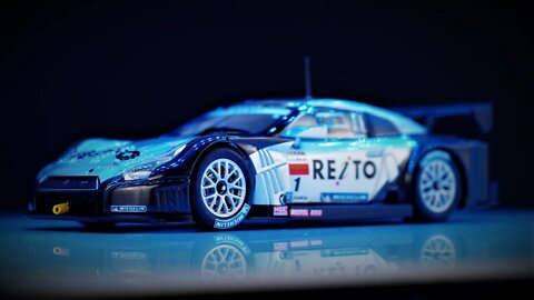 Nissan GT-R Reito Mola (Okayama Test) Super GT500 - Ebbro 1/43