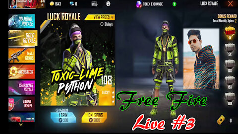 #pubgloversachin - Garena Free Fire Mobile Missions Game #3 - Garena Free Fire Login Reward