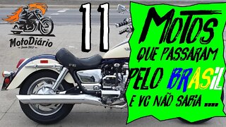 11 MOTOS CUSTOM que passaram pelo BRASIL e você não SABIA