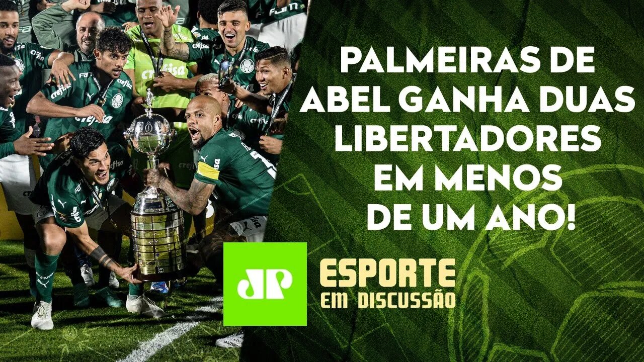 Palmeiras é TRI da Libertadores sobre o Flamengo, e Abel FAZ HISTÓRIA! | ESPORTE EM DISCUSSÃO