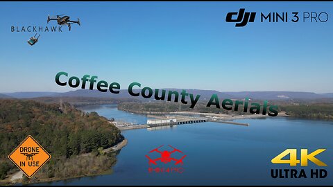 Winter Flight Around Town - DJI Mini 4 Pro