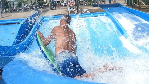 flowrider - Jim 3 on Labor Day at Soak City, Kings Island (2022)