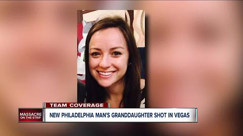 Northeast Ohio grandfather says his granddaughter was shot in Las Vegas
