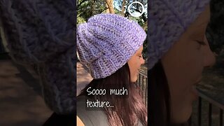 Stylish and Slouchy: HDC Back Loop Only Crochet Beanie Tutorial | Join me for Crochet Fun!