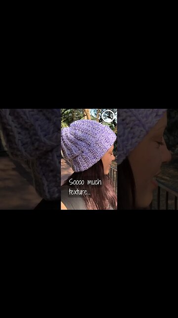 Stylish and Slouchy: HDC Back Loop Only Crochet Beanie Tutorial | Join me for Crochet Fun!