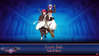 Melty Blood: Actress Again: Current Code: Arcade Mode - Koha & Mech