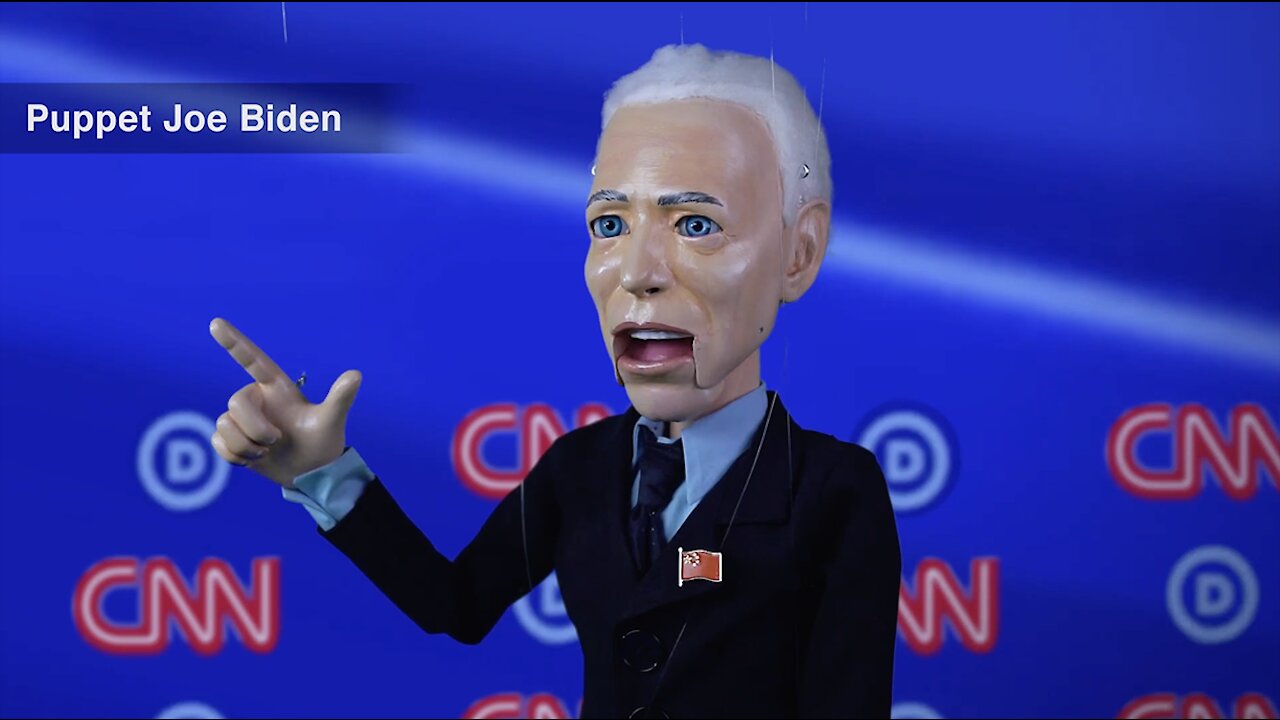 Puppet Joe Biden - Puppet of the Green New Deal