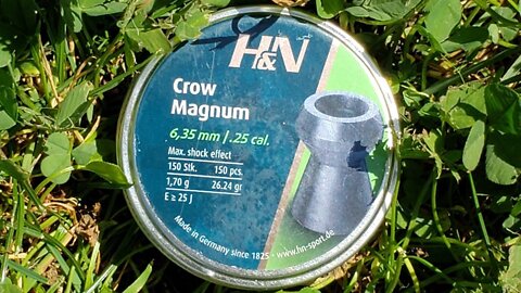 Splatter PRO Target vs H&N Crow Magnum .25 cal - part 3