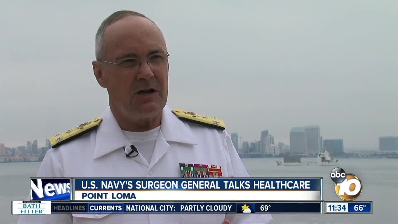 Navy Surgeon General discusses military health care