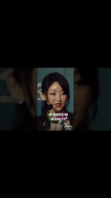 North Korea Woman Warn about the Dangers of Accepting Equity from the Woke Left! Beware!