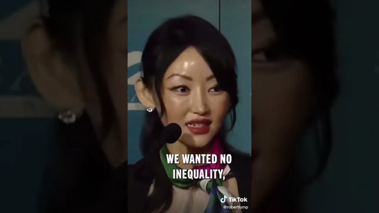 North Korea Woman Warn about the Dangers of Accepting Equity from the Woke Left! Beware!