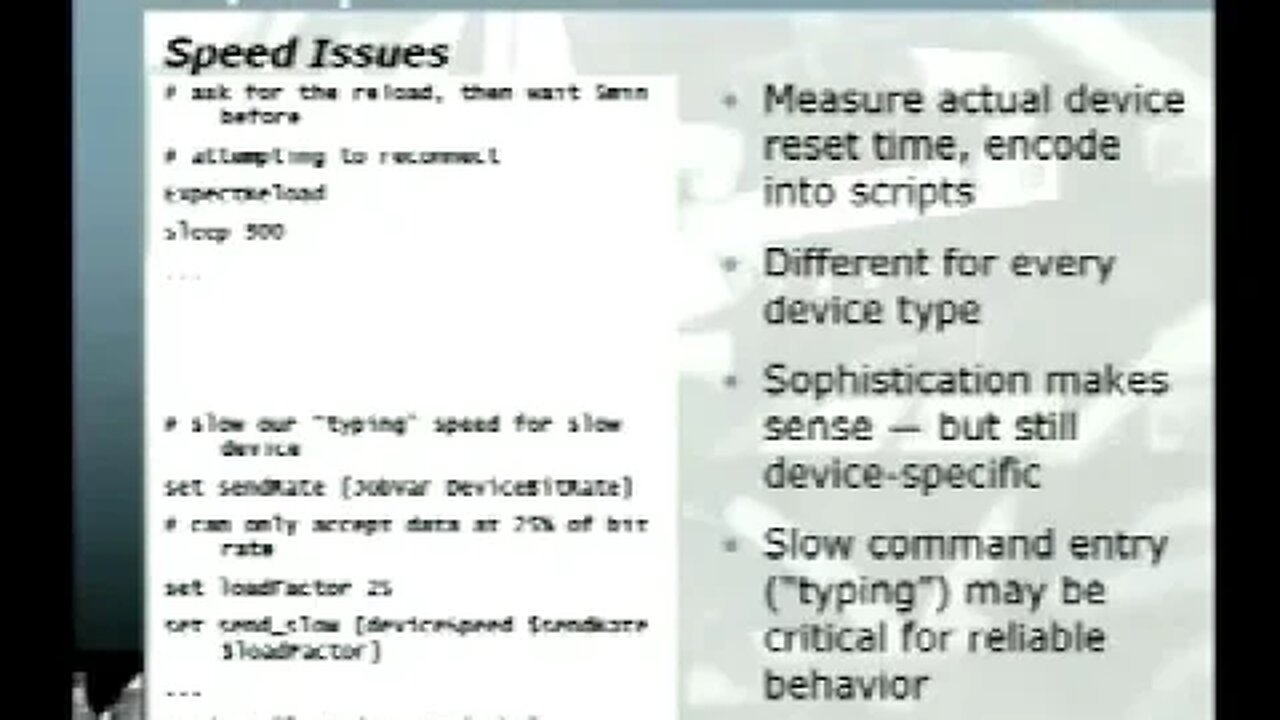 Real world Techniques for Automating the Configuration of Network Devices
