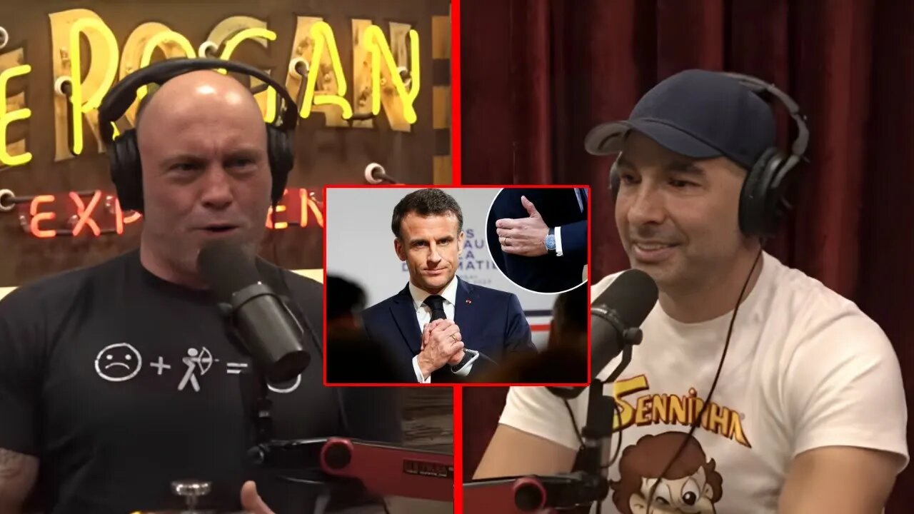 Macron Removes His Watch Amidst Protests in France #1961 | JRE | subscribe