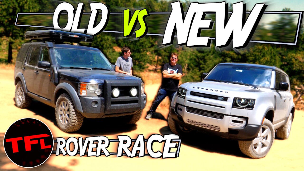 Brand New Land Rover Defender Vs. Old Land Rover LR3: Is The New One Better Off-Road?