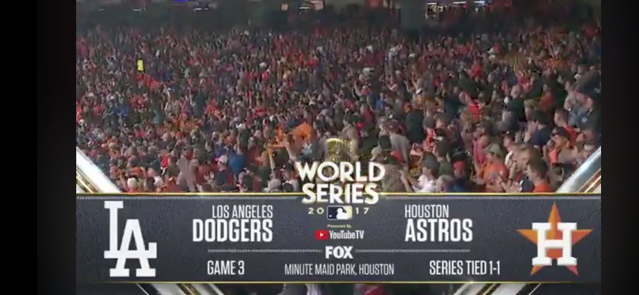 2017 World Series Game 3 Astros vs Dodgers