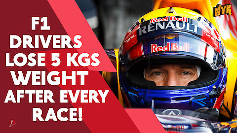 Why do Formula 1 driver lose weight during each race
