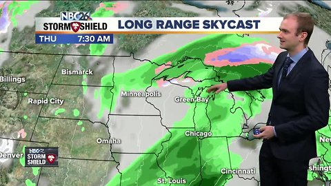 Gino Recchia NBC26 Storm Shield Weather Forecast