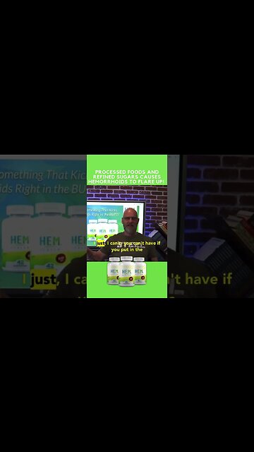 Junk Food Causes Hemorrhoids!