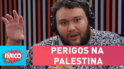 Ronald Rios relembra perigos na Palestina: “Deu um cagaço”