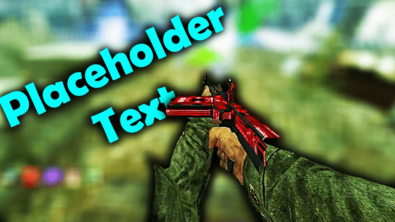 Why Are Map Creators Leaving In The Word "Placeholder" - WAW Custom Zombies
