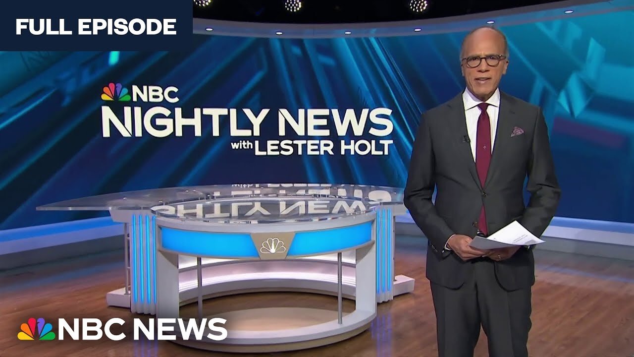 Nightly News Full Broadcast - Jan. 25