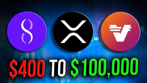 WHY 24K XRP, 41K AGIX & 1.2 MILLION VRA Will Set YOU FINANCIALLY FREE!