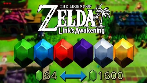 Zelda: Link's Awakening - INFINITE Rupees Early Game (Best Rupees Farming Method)!