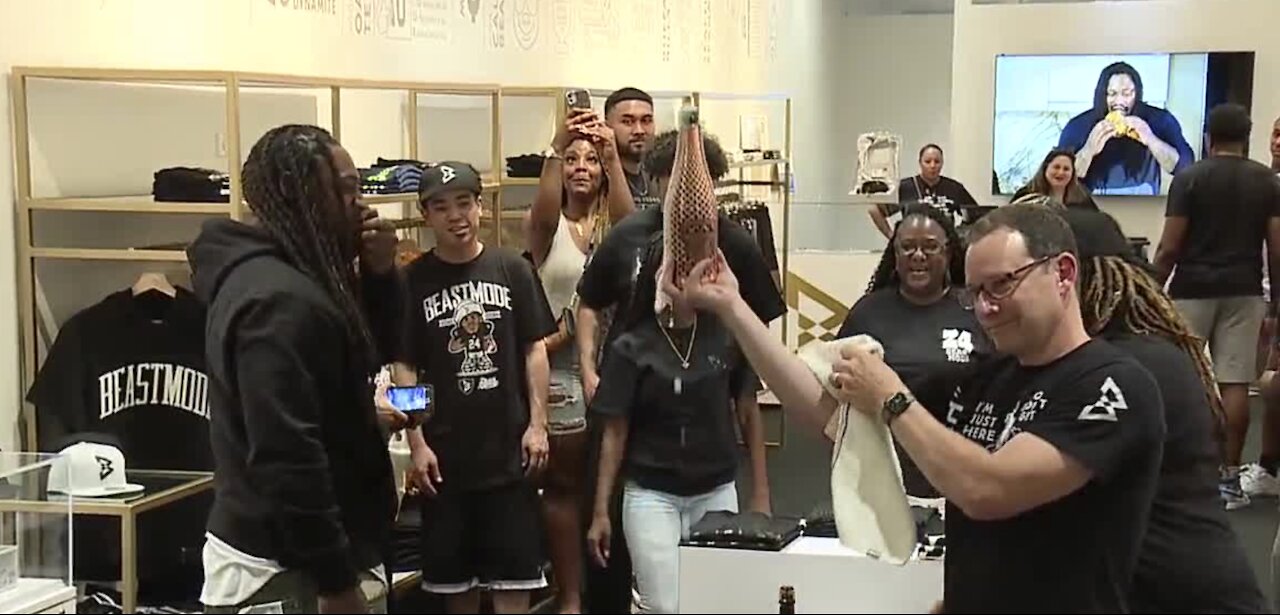 Marshawn Lynch's store now open