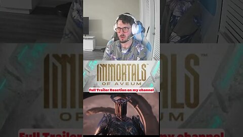 Immortals of Aveum – Official Reveal Trailer Reaction #shorts #shortsfeed #gaming #gamingshorts