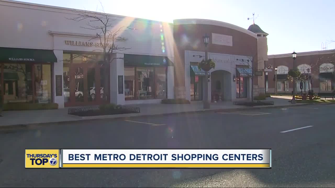You voted and these are the top 7 best shopping centers in metro Detroit