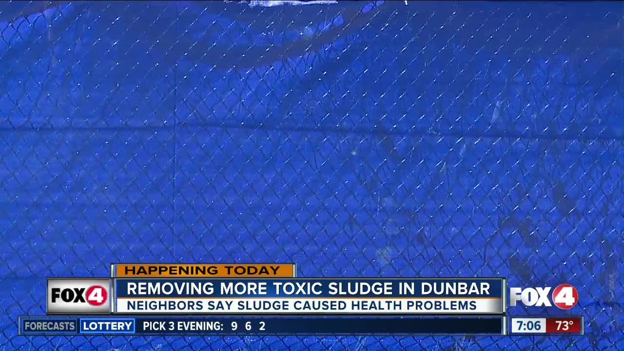 Crews remove more toxic sludge in Dunbar neighborhood