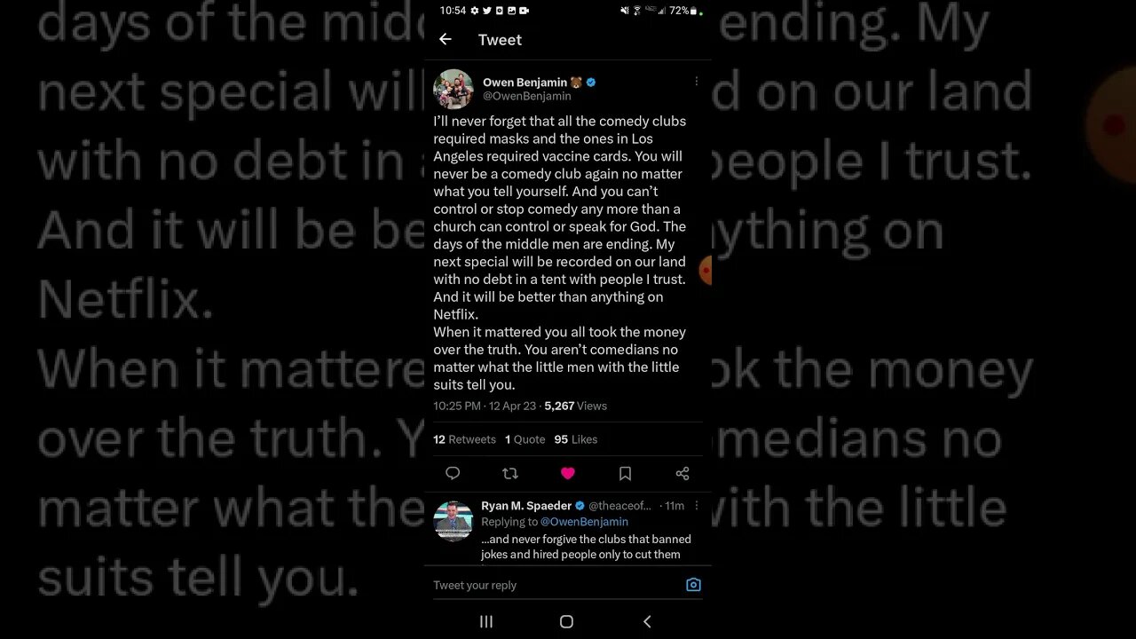Why i love and appreciate Owen Benjamin TWITTER