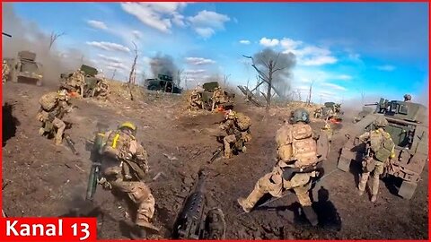 “F…..g Russians”- Footage of US, Canadian volunteers attacking Russians alongside Ukrainian fighters