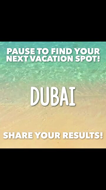 Pause next vacation spot [GMG Originals]