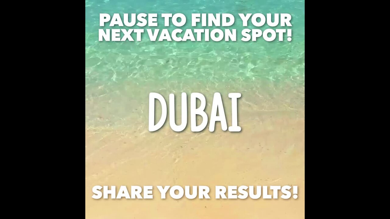 Pause next vacation spot [GMG Originals]