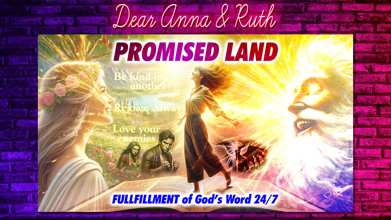 Dear Anna & Ruth: PROMISED LAND: Fulfillment of God’s Word 24/7