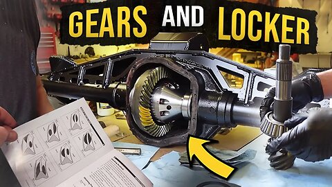 1 Ton FJ40 Axle Gets Gears, Yukon Locker And A FULL REBUILD!!!