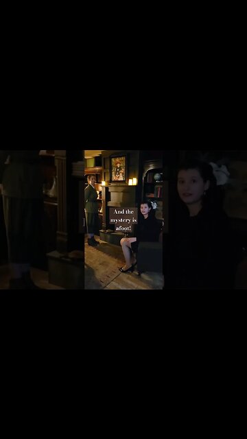 Fireplace build for mystery/escape house party set during the Battle for Britain WWII...#diy #party