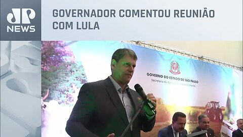 Tarcísio participa da transmissão de cargo de Secretário de Agricultura e Abastecimento de SP