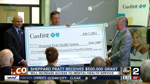 Sheppard Pratt receives $500k grant from CareFirst BlueCross BlueShield