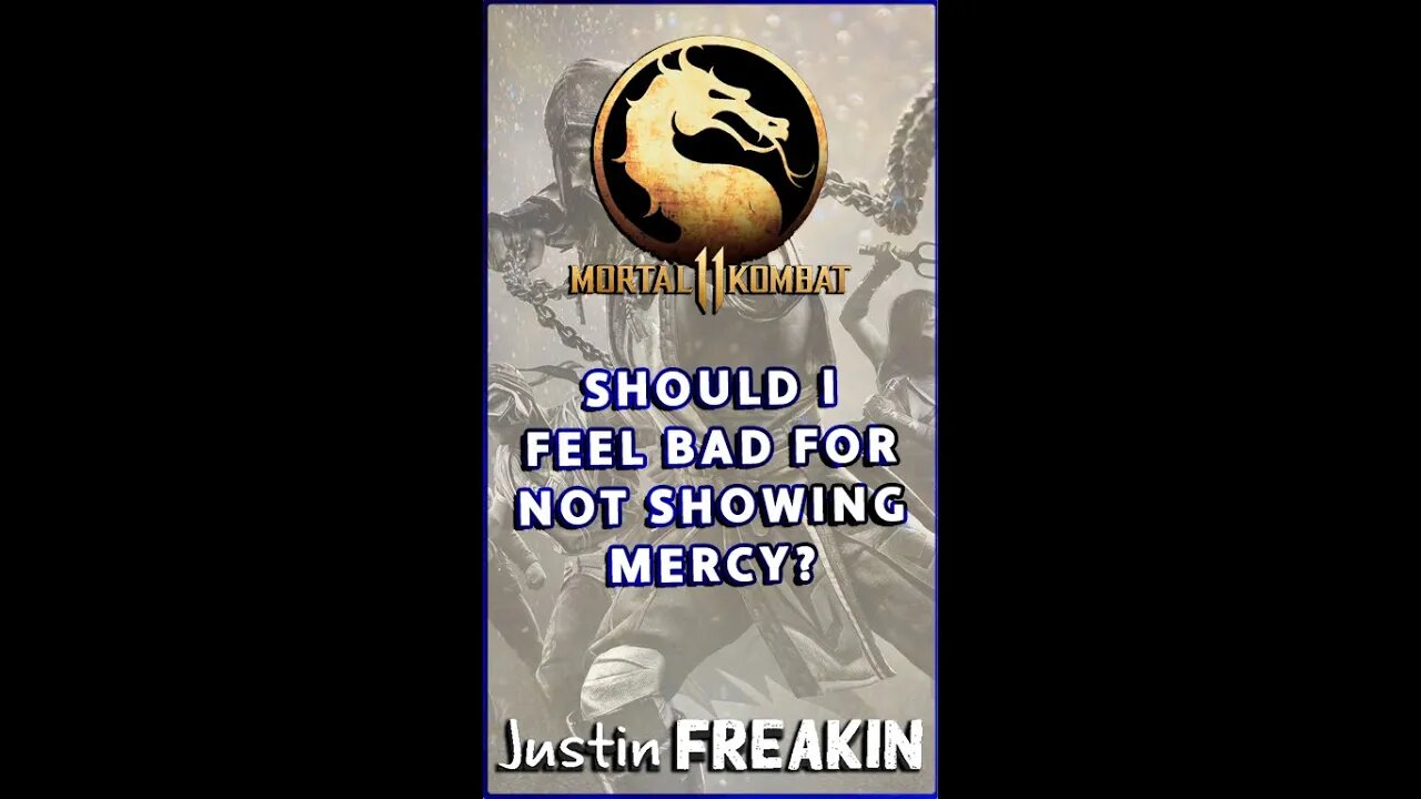 Online Opponent On Mortal Kombat Shows Mercy After Close Fight But Justin Does Not #shorts