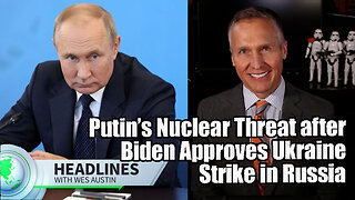 Putin’s Nuclear Threat after Ukraine Strike; Mace Capitol Bathroom Bill; Katie Couric Slams Kamala